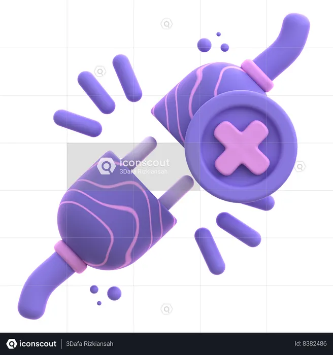 No Connection  3D Icon