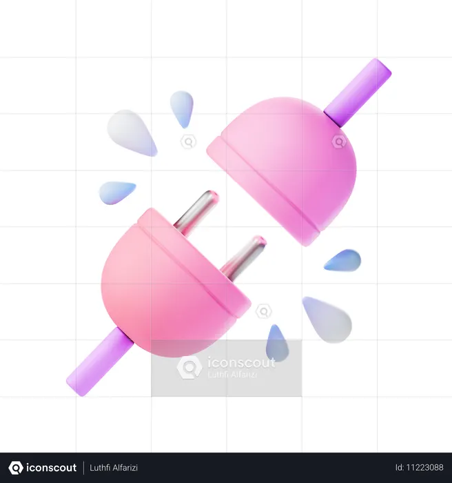 No connection  3D Icon
