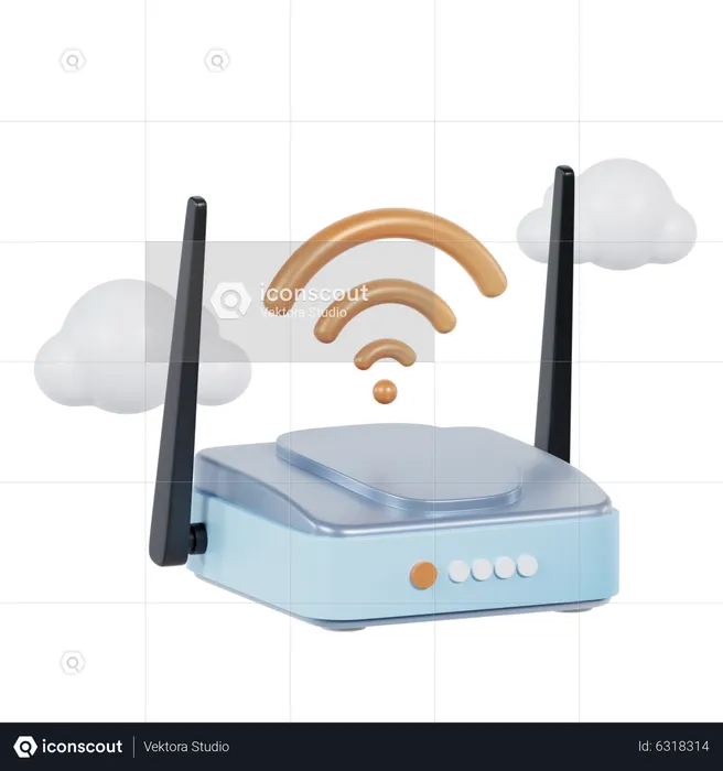 No Connection  3D Icon