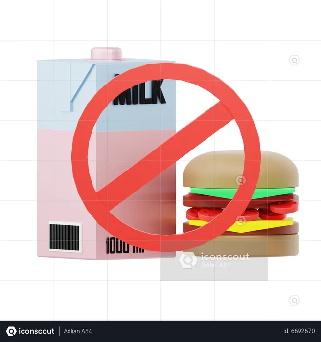 No Food And Drink  3D Icon