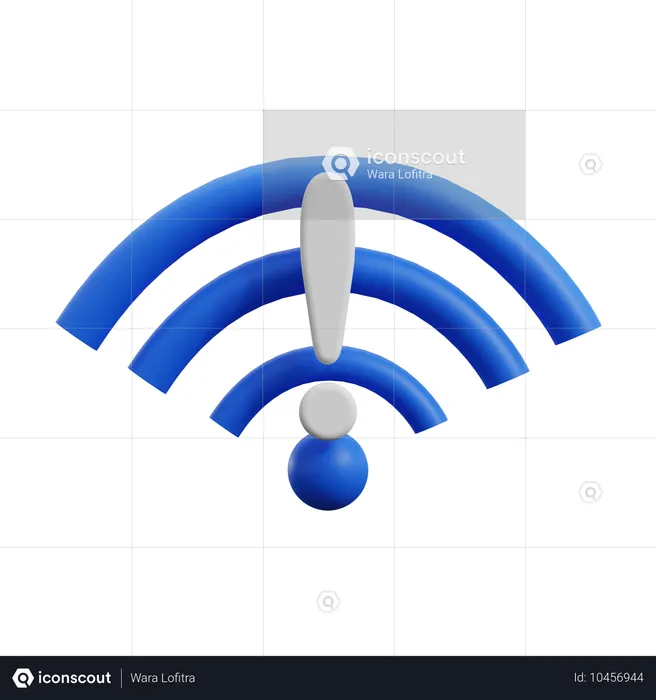 No Internet Access  3D Icon