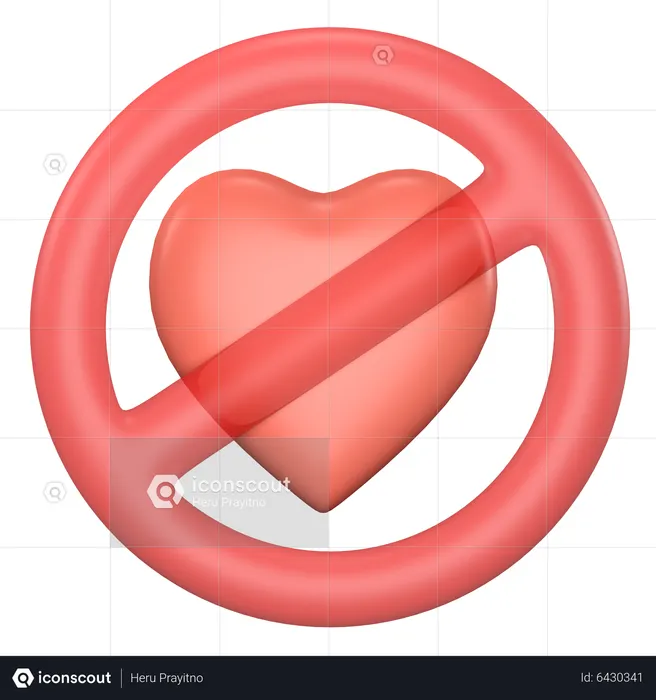 No Making Love  3D Icon