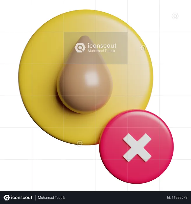 No Oil  3D Icon