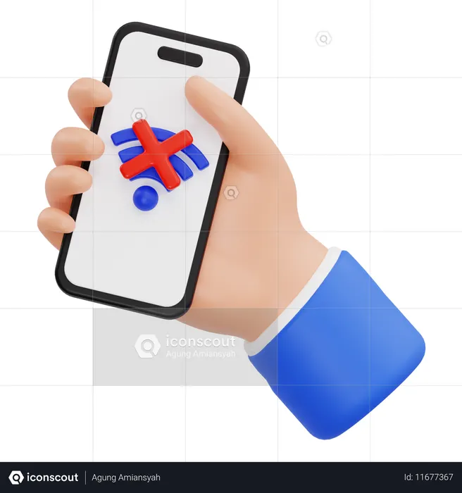 No Signal  3D Icon
