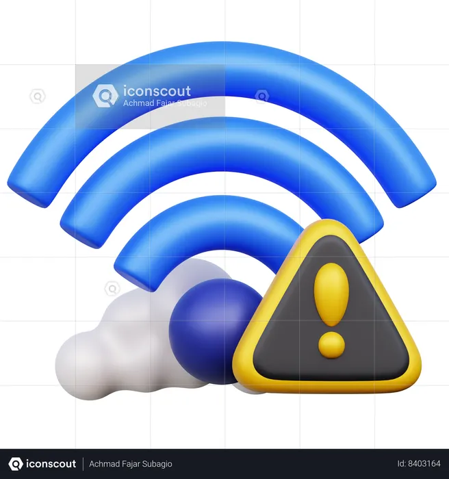 No Signal  3D Icon