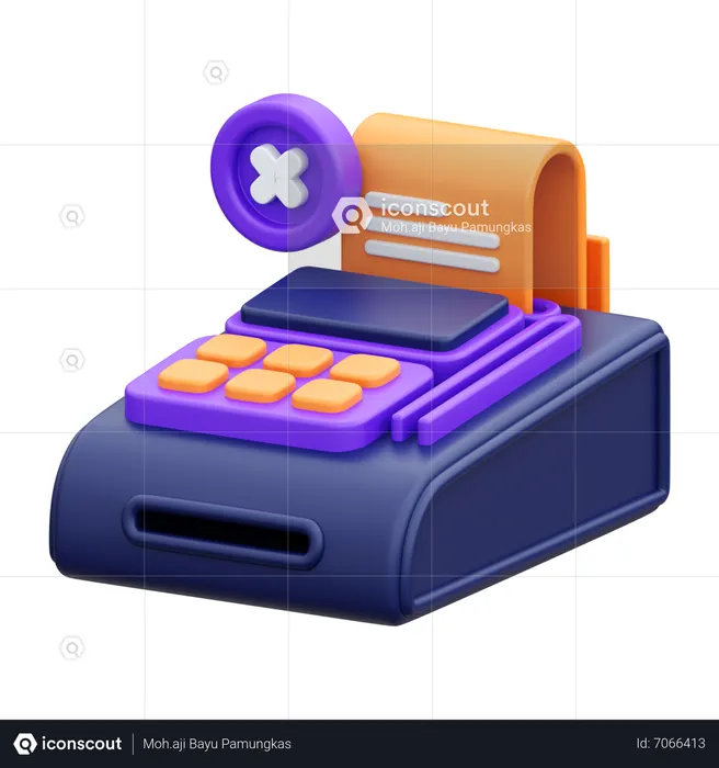 No transaction  3D Icon