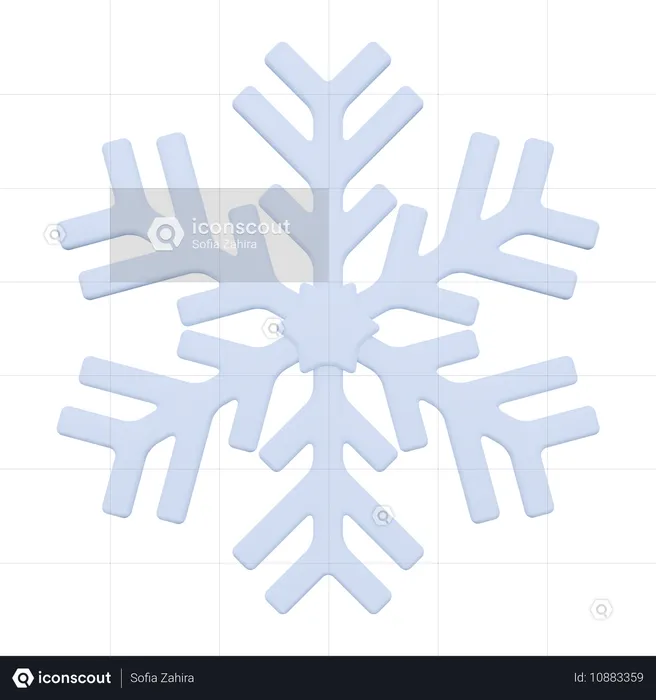 Neige de Noël  3D Icon