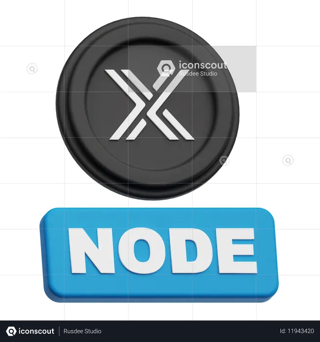 Nœud immuable  3D Icon