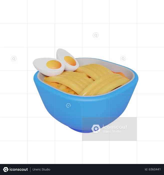 Noodles Bowl  3D Icon