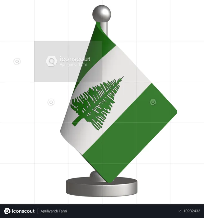 ノーフォーク島  3D Icon