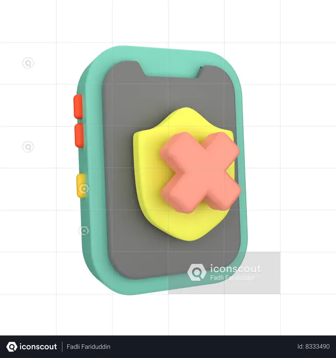 Not Security  3D Icon