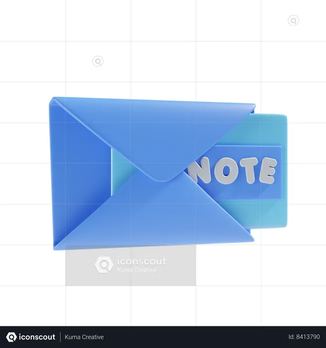 Note  3D Icon