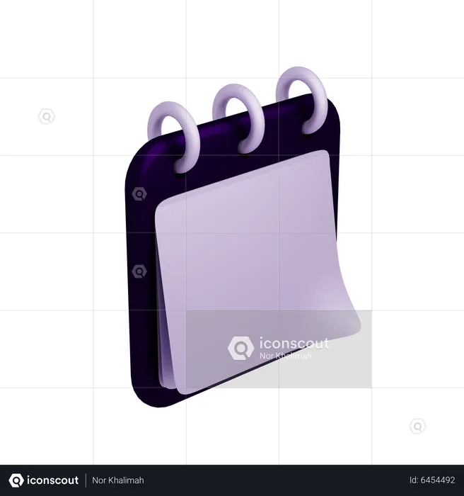 Note  3D Icon