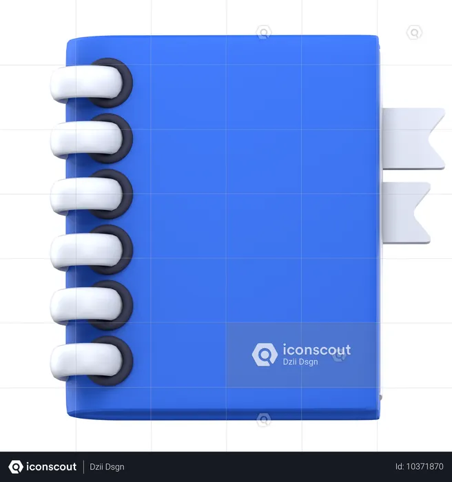 Notebook  3D Icon