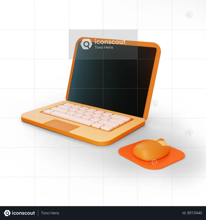 Notebook  3D Icon