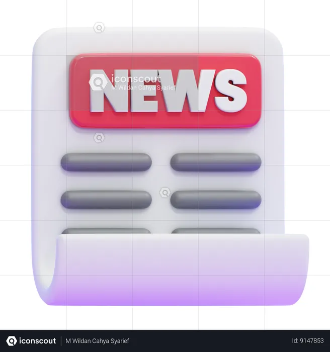 Noticias  3D Icon