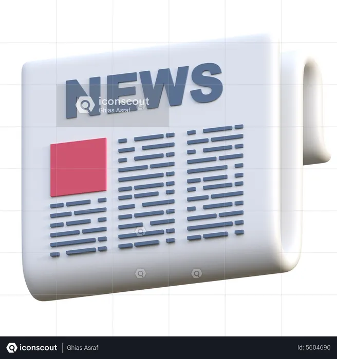 Noticias  3D Icon
