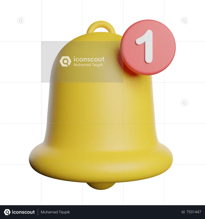 Notificação  3D Icon