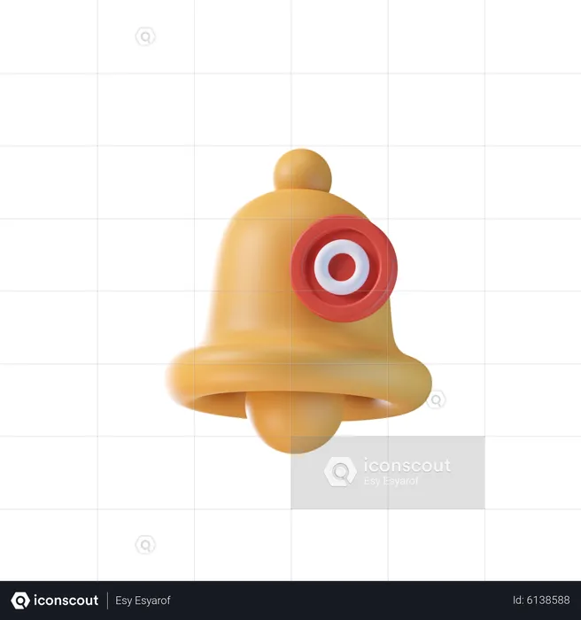 Notificação de perigo  3D Icon