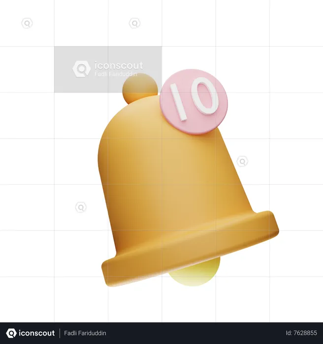 Notificación  3D Icon