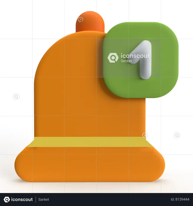 Notificación  3D Icon