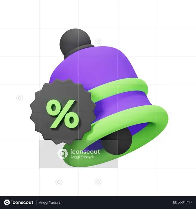 Notificación de venta  3D Icon