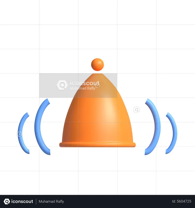 Notificación sonando  3D Icon