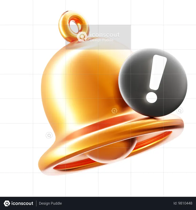 Notification  3D Icon