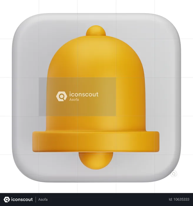 Notification  3D Icon