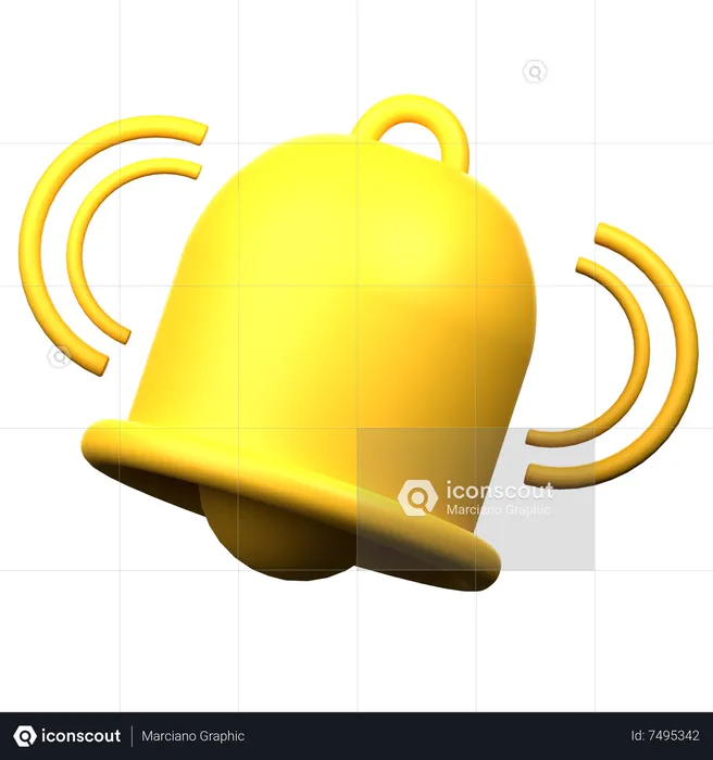 Notification  3D Icon