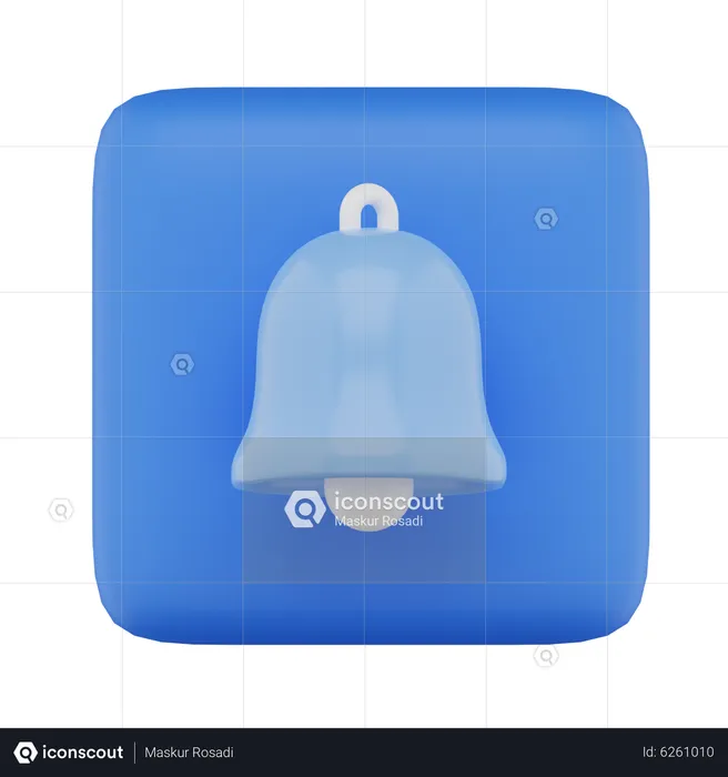 Notification  3D Icon