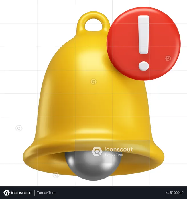 Notification  3D Icon