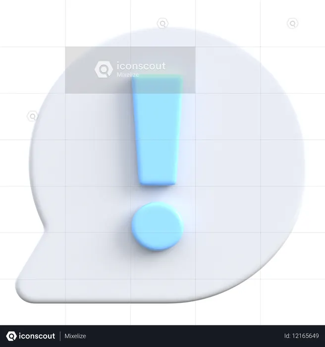Notification  3D Icon