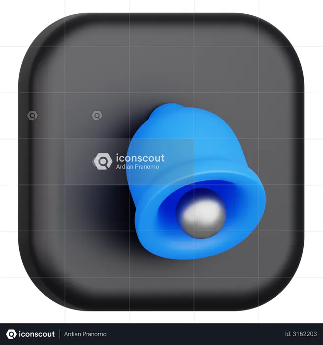 Notification  3D Illustration