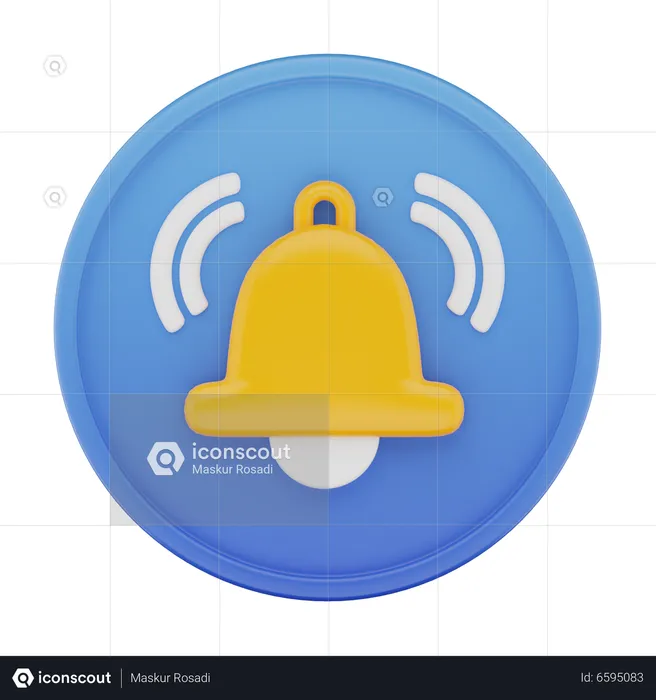 Notification  3D Icon