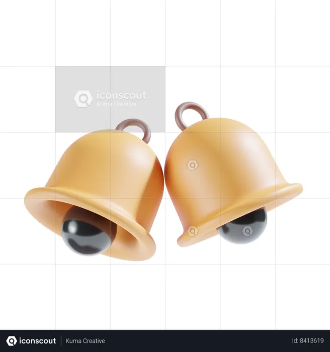 Notification Bell  3D Icon