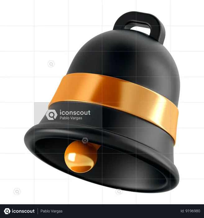 Notification Bell  3D Icon