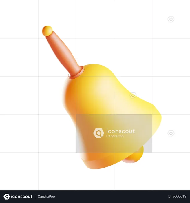 Notification Bell  3D Icon