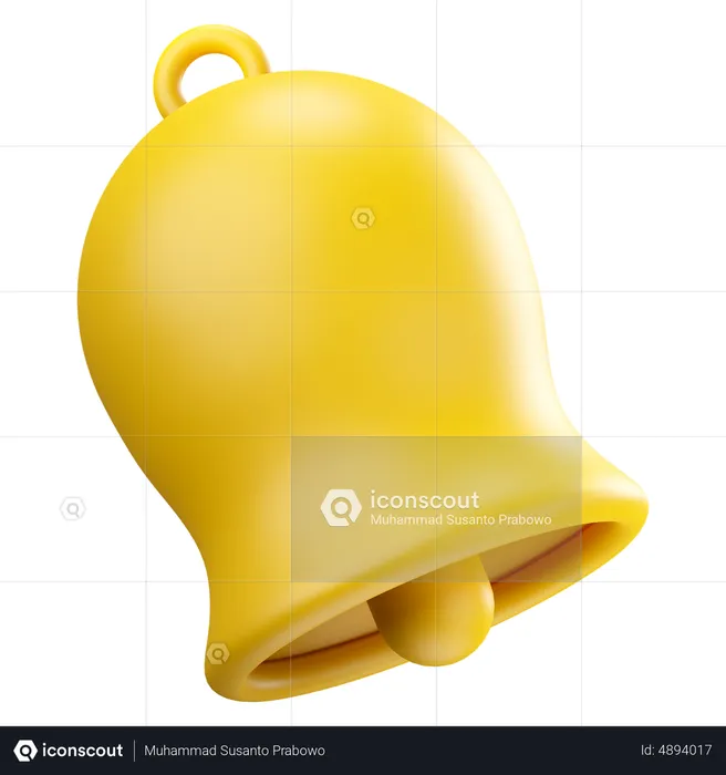 Notification Bell  3D Icon