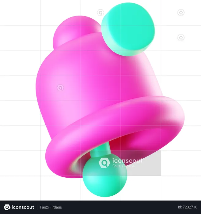 Notification Bell  3D Icon