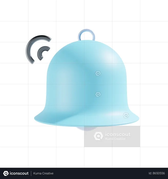 Notification Bell  3D Icon