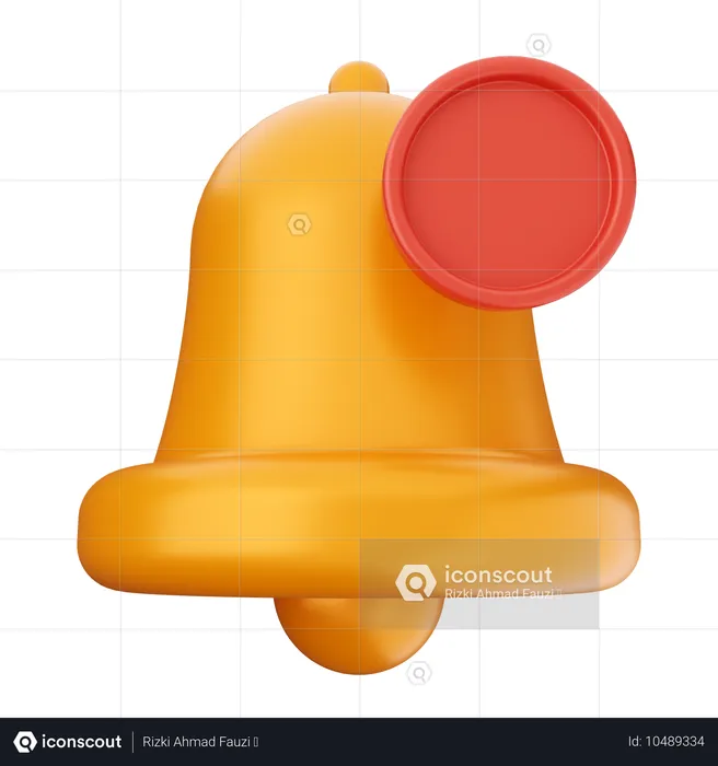 Notification Bell  3D Icon