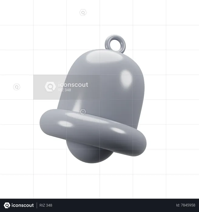 Notification Bell  3D Icon