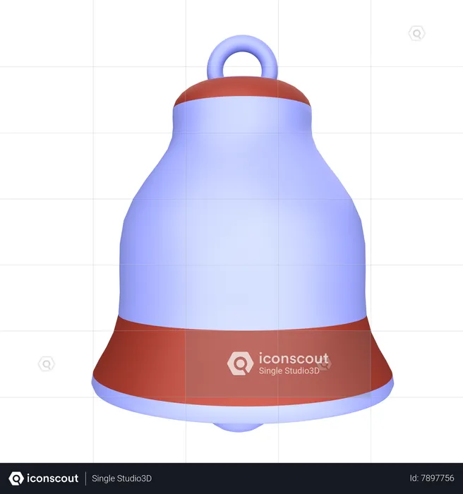 Notification Bell  3D Icon