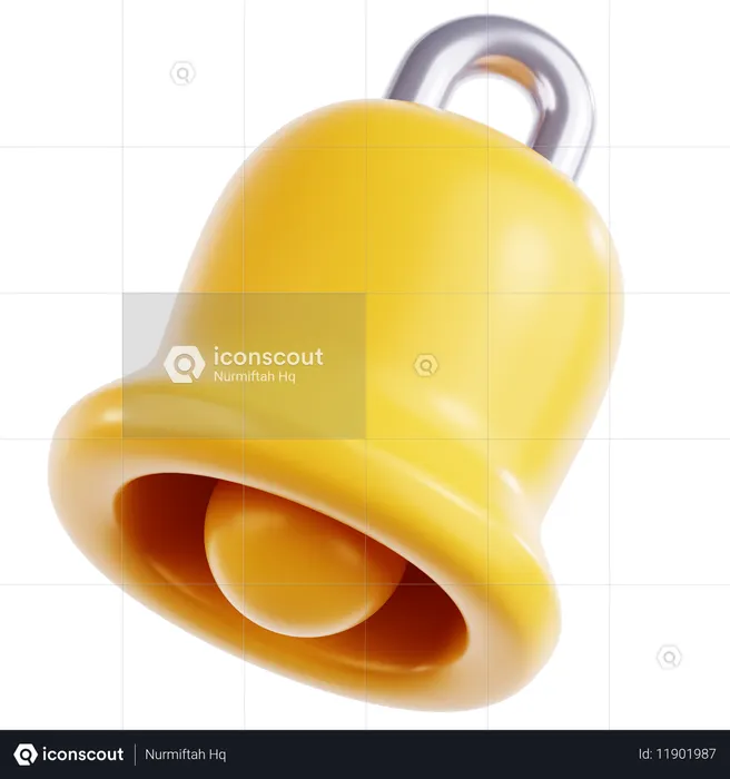 Notification Bell  3D Icon