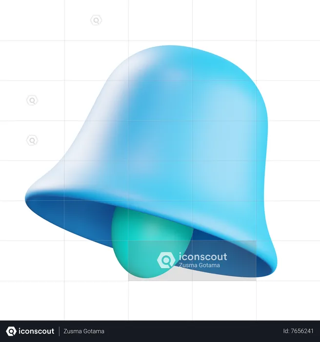 Notification Bell  3D Icon