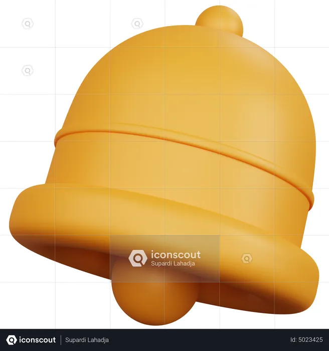 Notification Bell  3D Icon