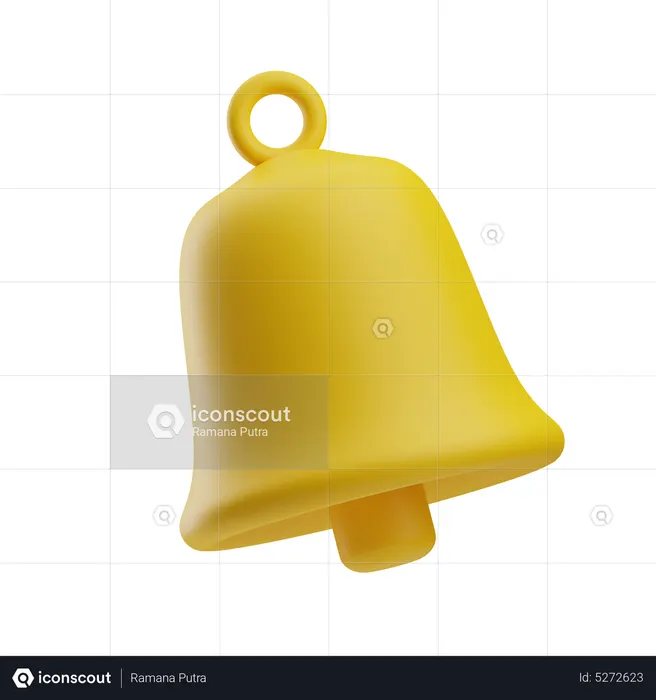 Notification Bell  3D Icon