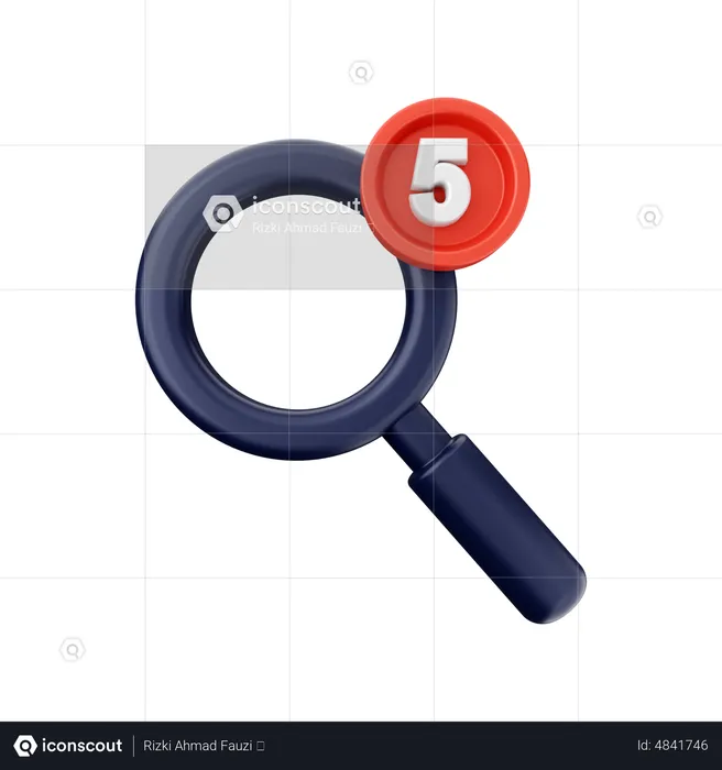 Notification d'analyse  3D Icon