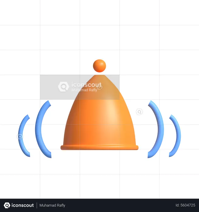 Notification Ringing  3D Icon
